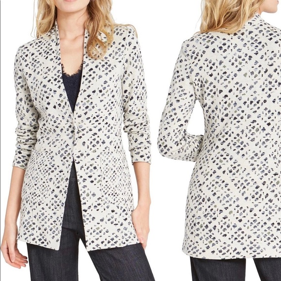 NIC+ZOE Jackets & Blazers - NIC & ZOE WOMEN'S ABSTRACT PRINT KNIT BLAZER SZ XXL.
